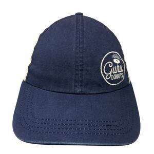 Guru Donuts Slideback Trucker Hat Blue One Size Mesh Back Fahrenheit Headwear